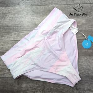 Cupshe Plus Size High Waist Bikini Bottom Size 1X